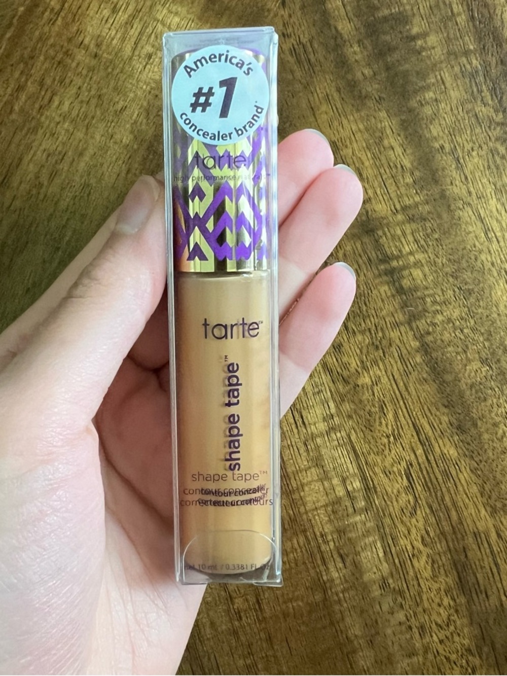 tarte Shape Tape Concealer - Tan with Purple & Gold Cap